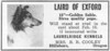 Laird Of Exford - 1940 advertisement